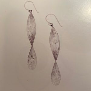Silpada Ribbon Earrings